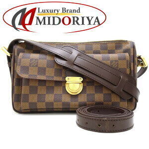 Louis Vuitton Damier Ravello Ebene Brown Shoulder Bag